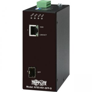 Tripp Lite by Eaton Transceiver/Media Converter N785-H01-SFP-D