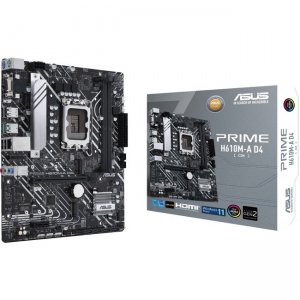 Asus Prime Desktop Motherboard PRIME H610M-A D4-CSM H610M-A D4-CSM