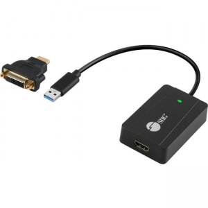 SIIG USB 3.0 to HDMI/DVI Video Adapter Pro JU-H30H11-S1