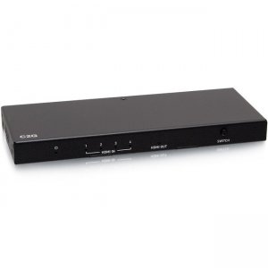 C2G 4-Port HDMI Switch - 4K HDMI Video Switch Box C2G41604