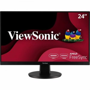 Viewsonic 24" 1080p 75Hz Monitor with FreeSync Premium, USB C and HDMI VA2447-MHU