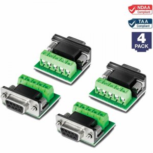 TRENDnet RS232 to RS422/RS485 Converter Adapter (4-Pack) TI-S400