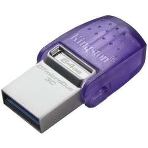 Kingston DataTraveler microDuo 3C USB Flash Drive DTDUO3CG3/64GB DTDUO3CG3