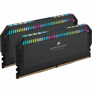 Corsair Dominator Platinum RGB 64GB ( 2 x 32GB ) DDR5 DRAM Memory Kit CMT64GX5M2B5600C40