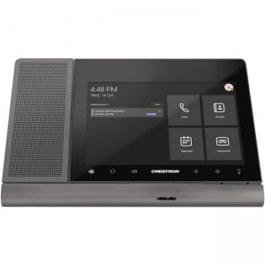 Crestron Flex 8 in. Audio Desk Phone for Microsoft Teams Software 6511686 UC-P8-T
