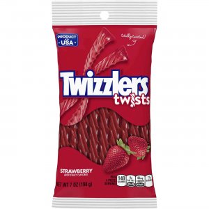 Twizzlers Twists Strawberry Flavored Candy 54402 HRS54402