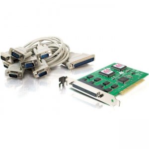 C2G Lava Octopus 8-Port PCI 16550 DB9 Serial Card 26806