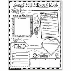 Scholastic Teach Res. Read About Me Poster 0439152852 SHS0439152852