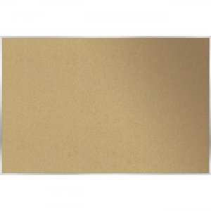 Ghent Natural Cork Bulletin Board with Aluminum Frame 1334-1 GHE13341