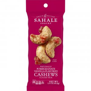 Sahale Snacks Folgers Pomegranate/Vanilla Cashews Glazed Snack Mix 00328 FOL00328
