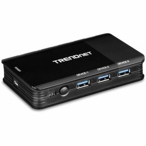 TRENDnet 4 Computer 4-Port USB 3.1 Sharing Switch TK-U404