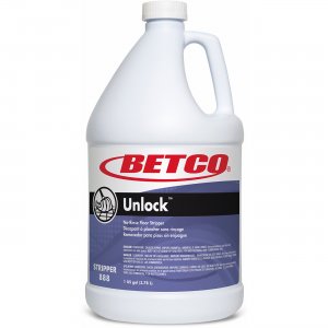 Betco Unlock Floor Stripper, 1 Gallon, Pack Of 4 8880400 BET8880400
