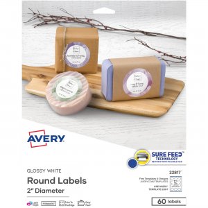 Avery TrueBlock Multipurpose Label 22817 AVE22817