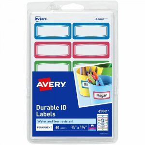 Avery Kids Gear Durable Labels 41441 AVE41441
