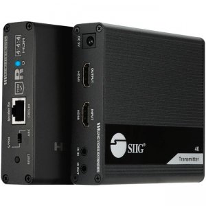 SIIG ipcolor 4K HDMI 2.0 Extender with IR, HDR and ARC CE-H26L11-S1