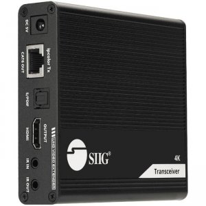 SIIG ipcolor 4K HDMI 2.0 Extender Daisy Chain Transceiver CE-H26N11-S1