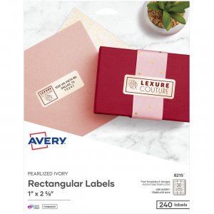 Avery Pearlized Address Labels 08215 AVE08215
