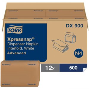 Tork Xpressnap White Dispenser Napkin N4 DX900 TRKDX900