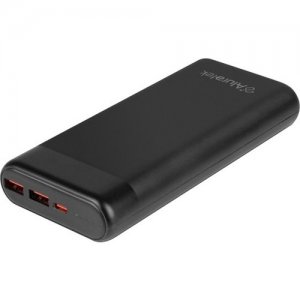 Aluratek 20,000mAh 65W Fast Charge PD Power Bank with USB Type-C APBQ20F