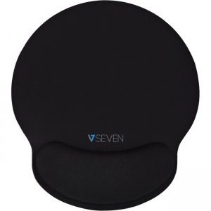 V7 Memory Foam Support Mouse Pad, Ergo Wrist Support, Non Skid Bottom MP03BLK