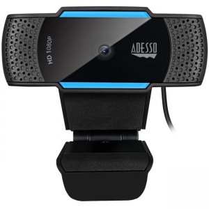 Adesso 1080P HD Auto Focus Webcam with Built-in Dual Microphone CYBERTRACKH5-TAA CyberTrack H5-TAA