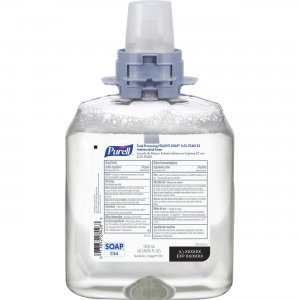 PURELL® CS4 Food Processing HEALTHY SOAP® 0.5% PCMX E2 Antimicrobial Foam Refill 513204 GOJ513204