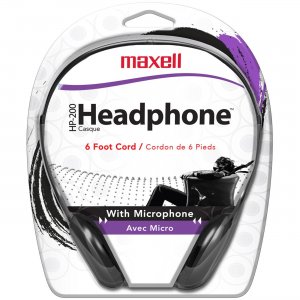 Maxell Headset 199929 MAX199929 HP200MIC 199929