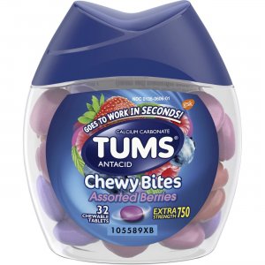 TUMS Chewy Bites Chewable Antacid Tablets 49180 GKC49180