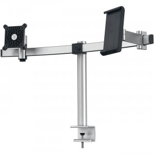 Durable Monitor Mount For 1 Screen And 1 Tablet, Desk Clamp 508723 DBL508723