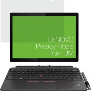 Lenovo 12.3 inch 0302 Privacy Filter for X12 Detachable with COMPLY Attachment from 3M 4XJ1D33270