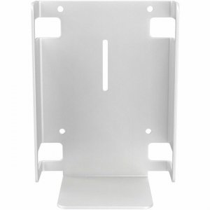 CTA Digital Metal Sanitizer Bottle Holder for Mobile Floor Stands (White) ADD-SBMW