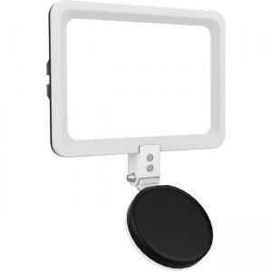 CTA Digital Magnetic LED Light Panel for Enhanced Virtual Communication (White) ADD-LEDW