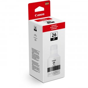 Canon Pigment Color Ink Bottle GI-26bk CNMGI26BK GI-26