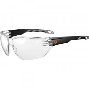 Skullerz Anti-Fog Clear Lens Matte Frameless Safety Glasses / Sunglasses 59203 EGO59203 VALI