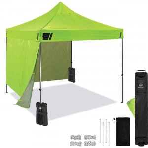 Shax Heavy-Duty Pop-Up Tent Kit - 10ft x 10ft / 3m x 3m 12951 EGO12951 6051