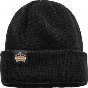Ergodyne Rib Knit Hat with Zipper for Bump Cap Insert 16801 EGO16801 6811Z