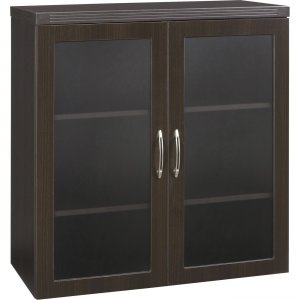 Safco Aberdeen Series Glass Display Cabinet AGDCLDC SAFAGDCLDC