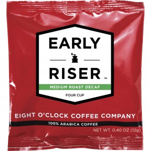 Eight O'Clock Early Riser Decaf Coffee CCFEOC4D100 CFPCCFEOC4D100