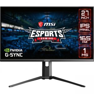 MSI 27 Inch Gaming Display monitor 165Hz G-Sync Compatible OPTIXMAG273R2 MAG273R2