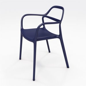 KFI Indoor/Outdoor Poly Guest Chair 6300BALTIC KFI6300BALTIC 6300