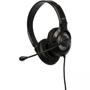 Avid 2AE-55 Wired Headset with Mic Black 2AE55KL 2AE55