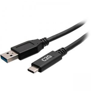 C2G 0.5ft / 6in USB C to USB A Cable - USB 3.2 Gen 1 - Type-C - 5Gbps - M/M