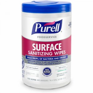 PURELL® Foodservice Surface Sanitizing Wipes 934106 GOJ934106