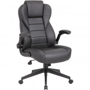 Boss Executive LeatherPlus Chair B8551BK BOPB8551BK