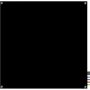 Ghent Harmony Dry Erase Board HMYSM44BK GHEHMYSM44BK
