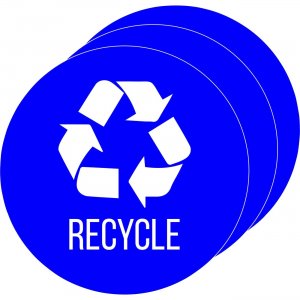 HLS Commercial Refuse Bin Icon Sticker HLSKERCYCLE3 HLCHLSKERCYCLE3