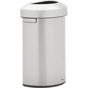 Rubbermaid Commercial Refine Half-Round Waste Container 2147550 RCP2147550
