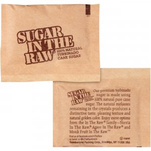 Sugar in the Raw Natural Turbinado Cane Sugar Packets 50319 SMU50319