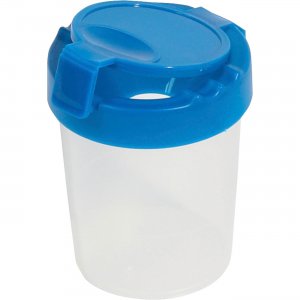deflecto Antimicrobial Kids No Spill Paint Cup Blue 39515BLU DEF39515BLU