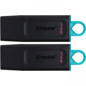 Kingston DataTraveler Exodia 64GB USB 3.2 (Gen 1) Flash Drive DTX/64GB-2P DTX